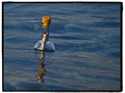 Message in a bottle (au peuple iranien)...